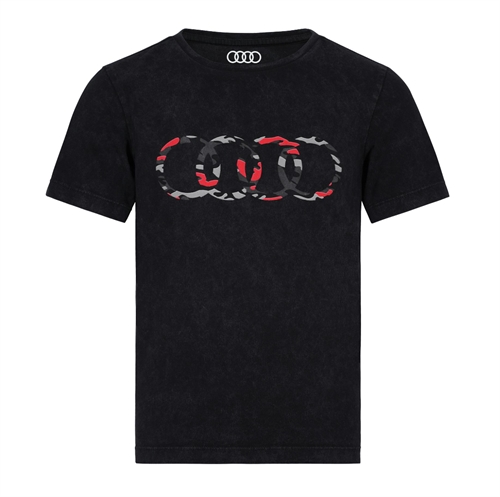 Audi drenge t-shirt, mørkegrå