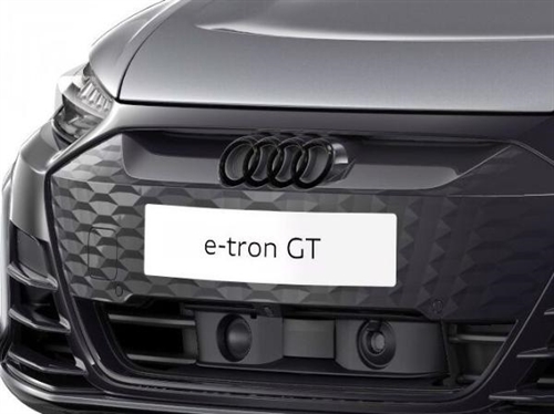 Audi e-tron - Sort højglans ringe til frontgrill