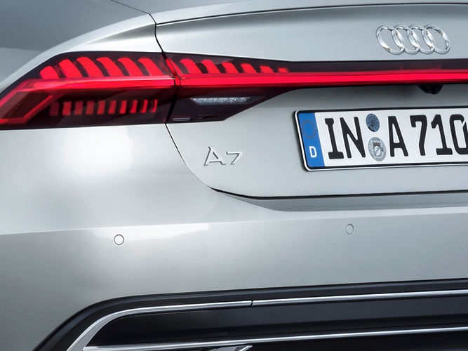 Audi A7 Beskyttelsesfolie til læssekant - 2019 >