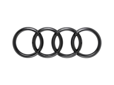 Audi A7 ringe i sort højglans til bagklap