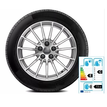 Audi A5 17" Vinterkomplethjul i 15-eget design (7,5J x 17")