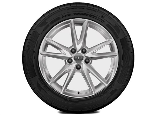 Audi Q2 18" Sommerkomplethjul i 5-eget Y-design (7J x 18")