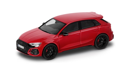 Audi RS 3 Sportback Modelbil, Tango Red, 1:43