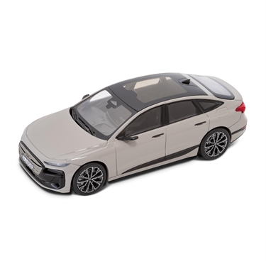 Audi A6 Sportback e-tron, siambeige, modelbil 1:43