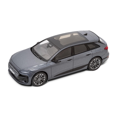 Audi A6 Avant e-tron, daytonagrå, modelbil 1:43