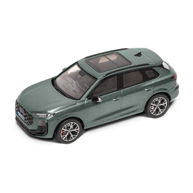 Audi Q3, salviegrøn, modelbil, 1:43