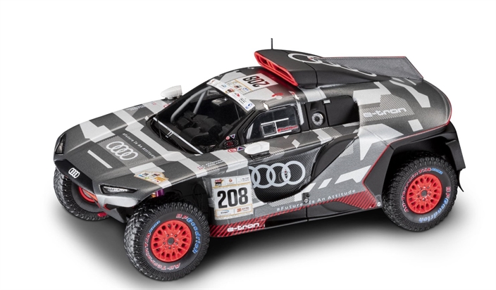 Audi RS Q e-tron, Abu Dhabi, Peterhansel/Boulanger, 1:43