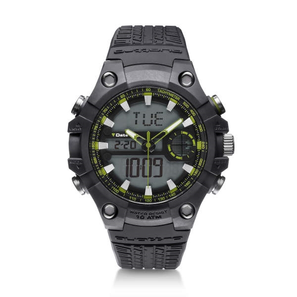 Audi quattro Outdoor watch, grey/green - UDGÅET