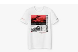 Audi Herre T-shirt DTM med Timo Scheider