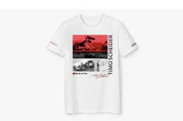 Audi Herre T-shirt DTM med Timo Scheider - UDGÅET