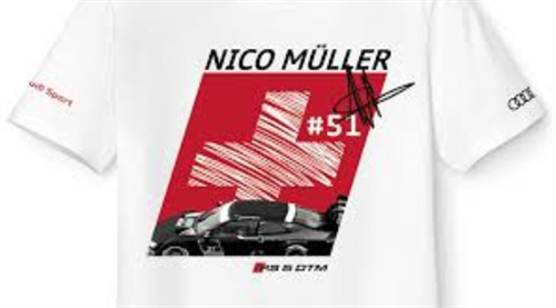 Audi DTM Herre T-shirt med Nico Müller