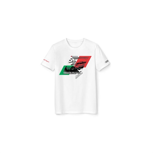 Audi Herre T-shirt DTM med Edoardo Mortara