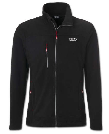 Audi Fleece jakke Sort