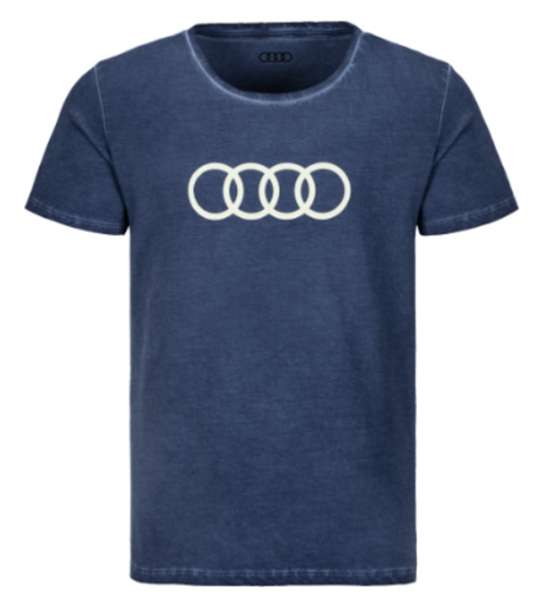 Audi Herre T-Shirt blå