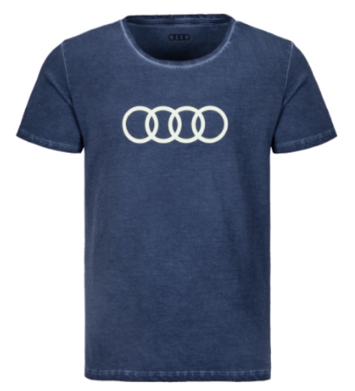 Audi Herre T-Shirt blå - UDGÅET