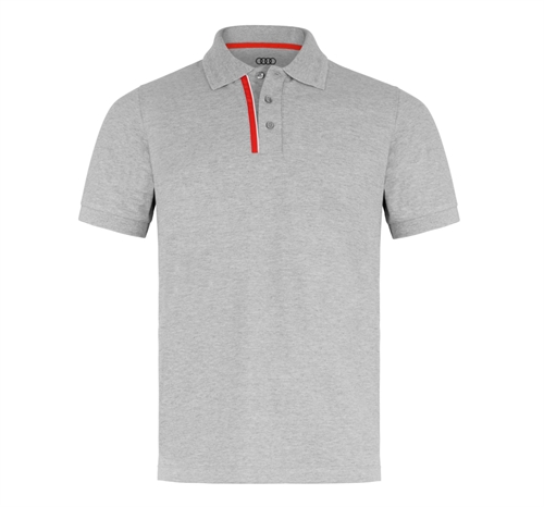 Audi Sport poloshirt Herre Grå