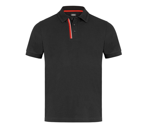 Audi Sport Poloshirt Herre Sort