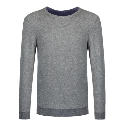 Audi striktrøje, grå - Førpris 499,-