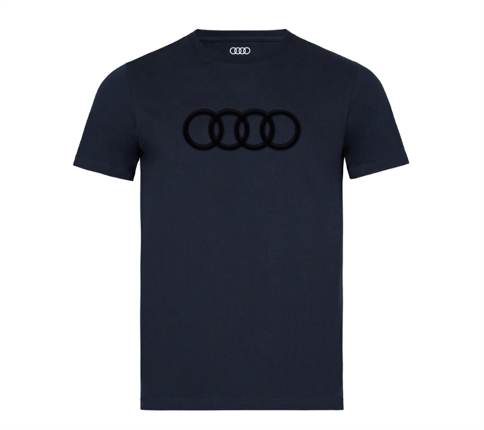 Audi t-shirt, mørkeblå