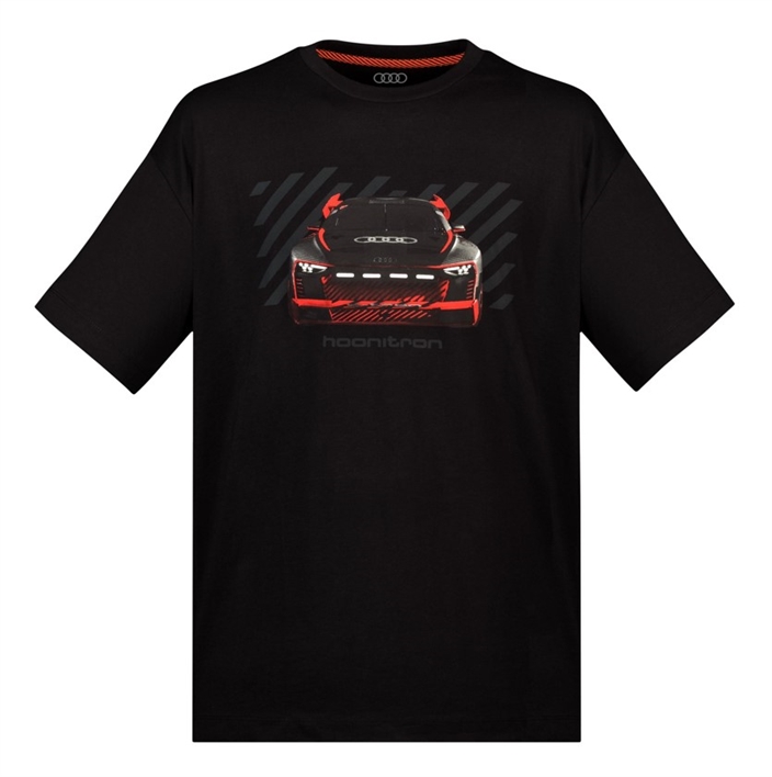 Audi Sport t-shirt, hoonitron, til herrer, sort - Førpris 319,-