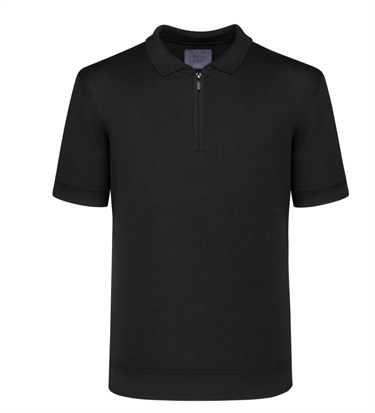 Audi tec-poloshirt, sort