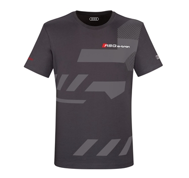Audi Sport t-shirt, RS Q e-tron, til herrer, mørkegrå - Førpris 249,-