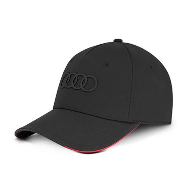 Audi cap, sort