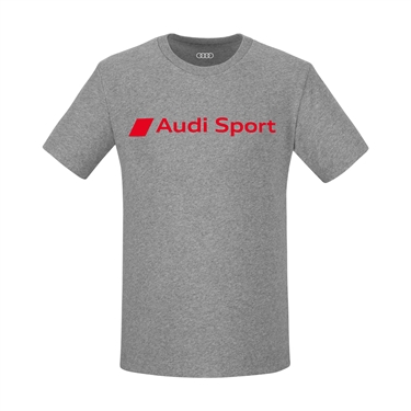 Audi Sport t-shirt, grå melange