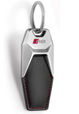 Audi R8 Nøglering med læder