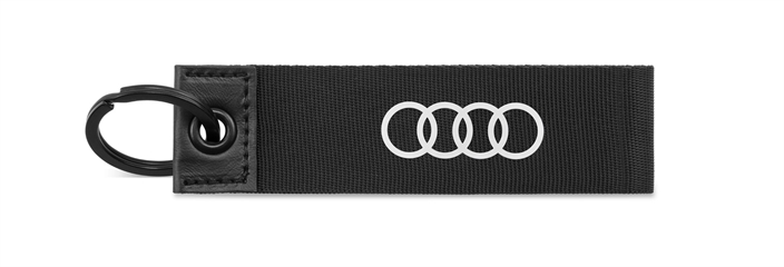 Audi nøglering - Sort