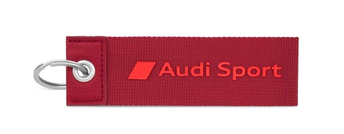 Audi Sport nøglering - Rød - Førpris 79,-