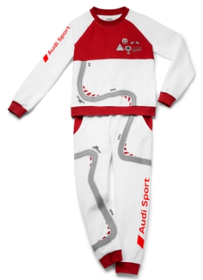 Audi Sport racing pyjamas til børn - Førpris 329,-