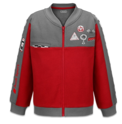 Audi Sport Sweatjacke til børn - Str. 122/128 - Førpris 379,-