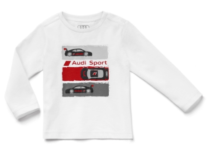 Audi Sport langærmet shirt - Str. 110/116 - Førpris 199,-