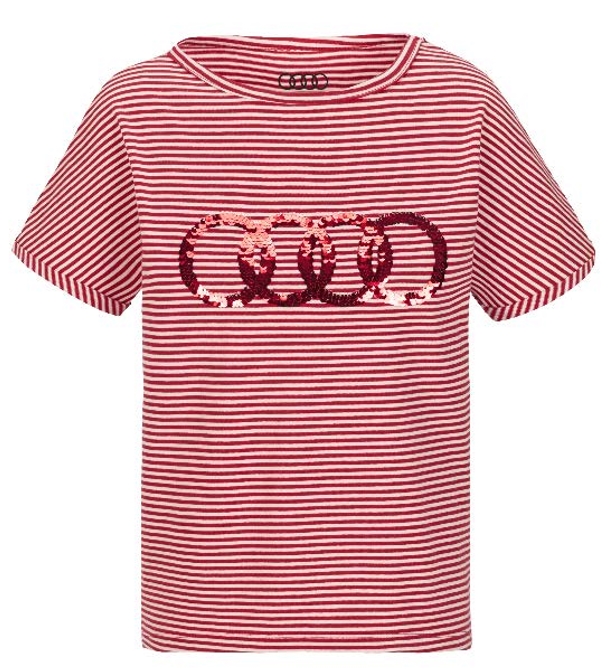 Audi Pige T-shirt - Str. 122/128 - Førpris 179,-