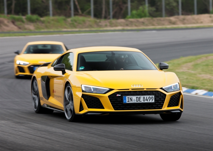 Audi driving experience i Neuburg, Tyskland 2020