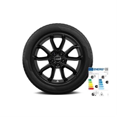 Audi A1 17" Vinterkomplethjul 5-eget Carabus i sort (7,5J x 17")
