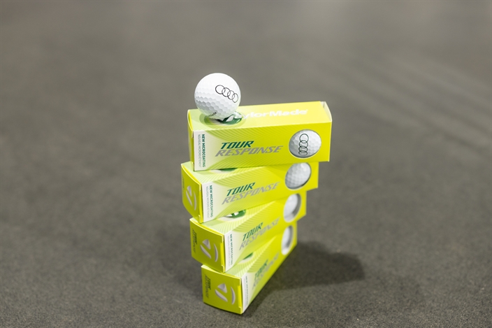Audi x TaylorMade Tour Response Golfbolde, 12 stk.