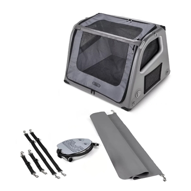 Audi oppustelig hundekasse størrelse medium